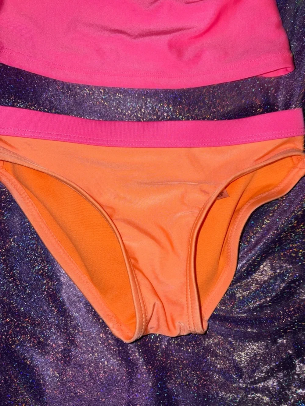 Girls Pink Swimsuit